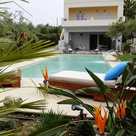Elia Seaside Villa, Amazing 2-Story Eco Pool House! Kissamos Exterior photo